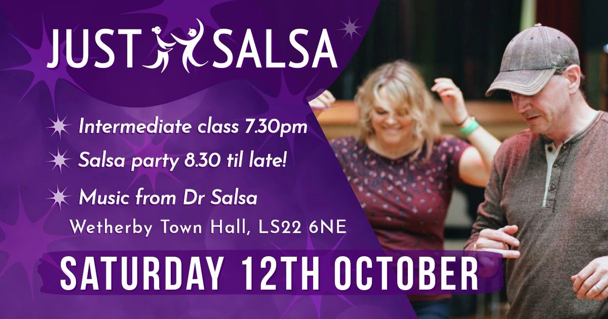 Just Salsa at Wetherby Town Hall - October 2024