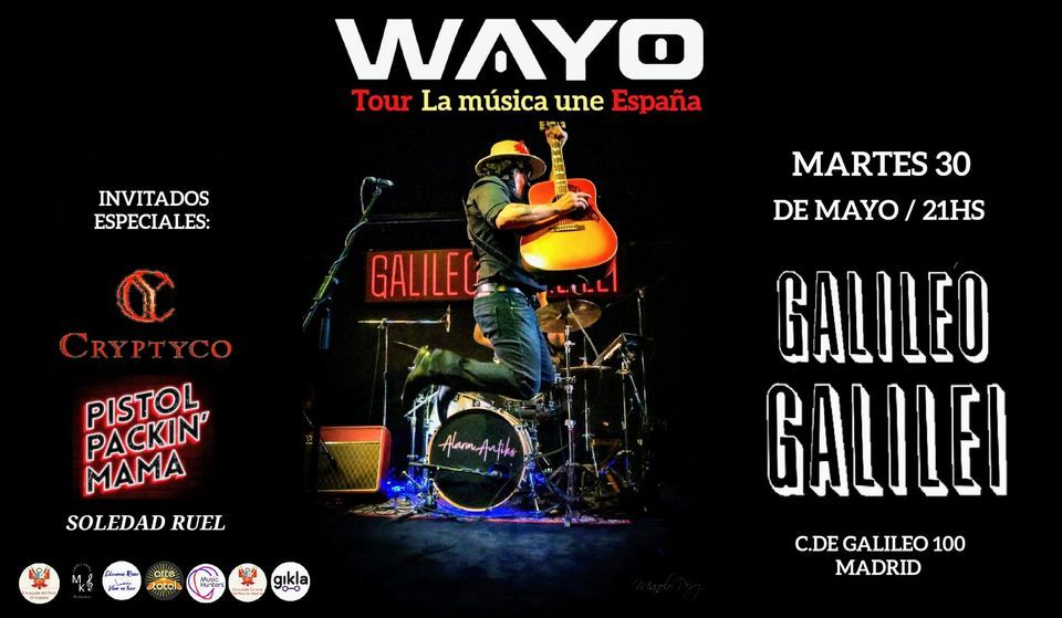 Wayo en Galileo Galilei MADRID 