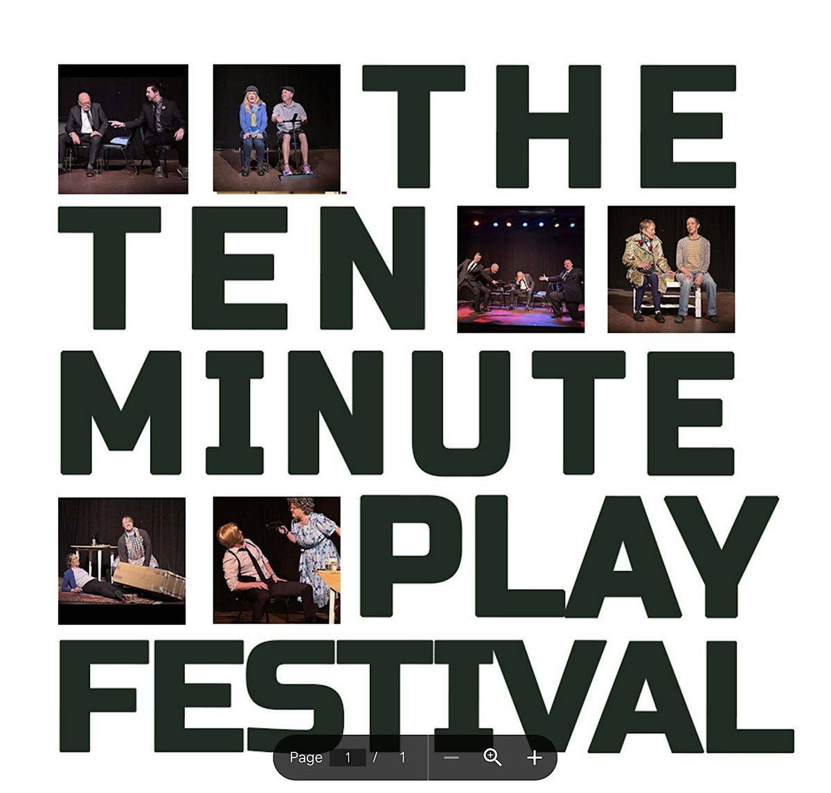 Ten-Minute Play Festival