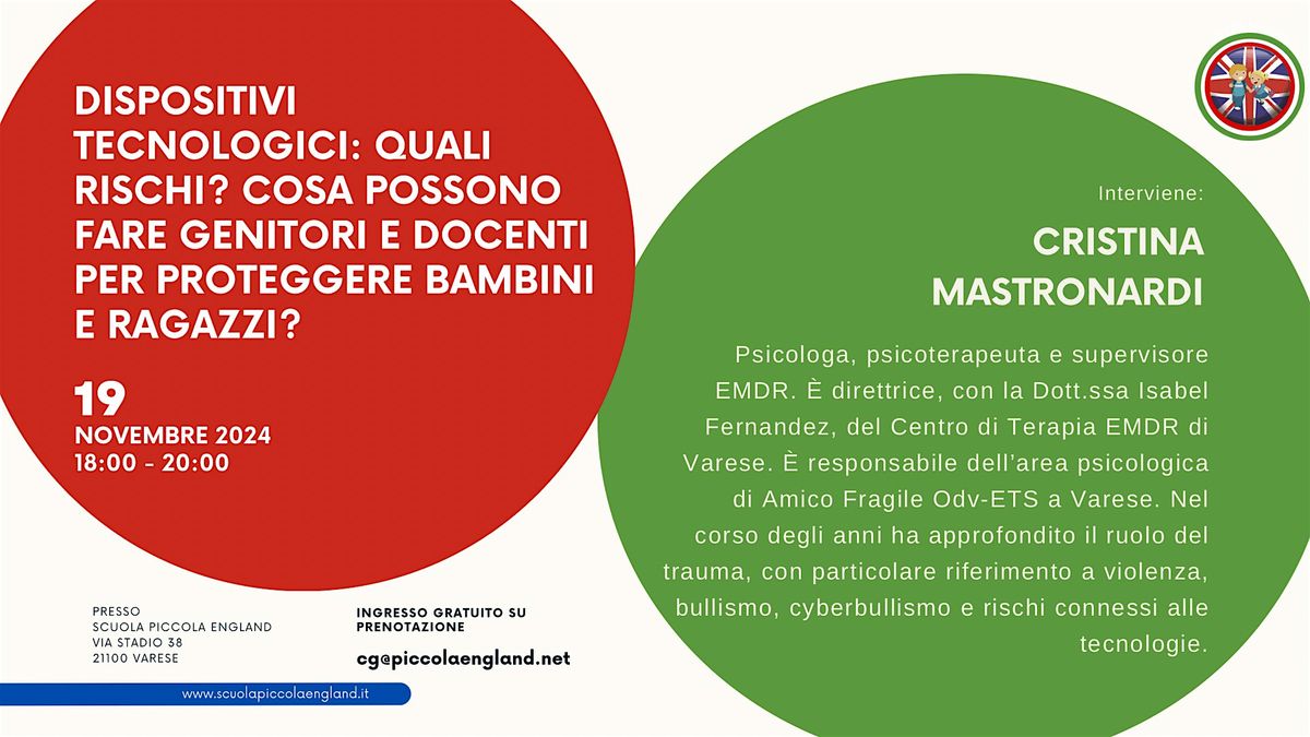 Dispositivi tecnologici: quali rischi? Cosa possono fare docenti e genitori