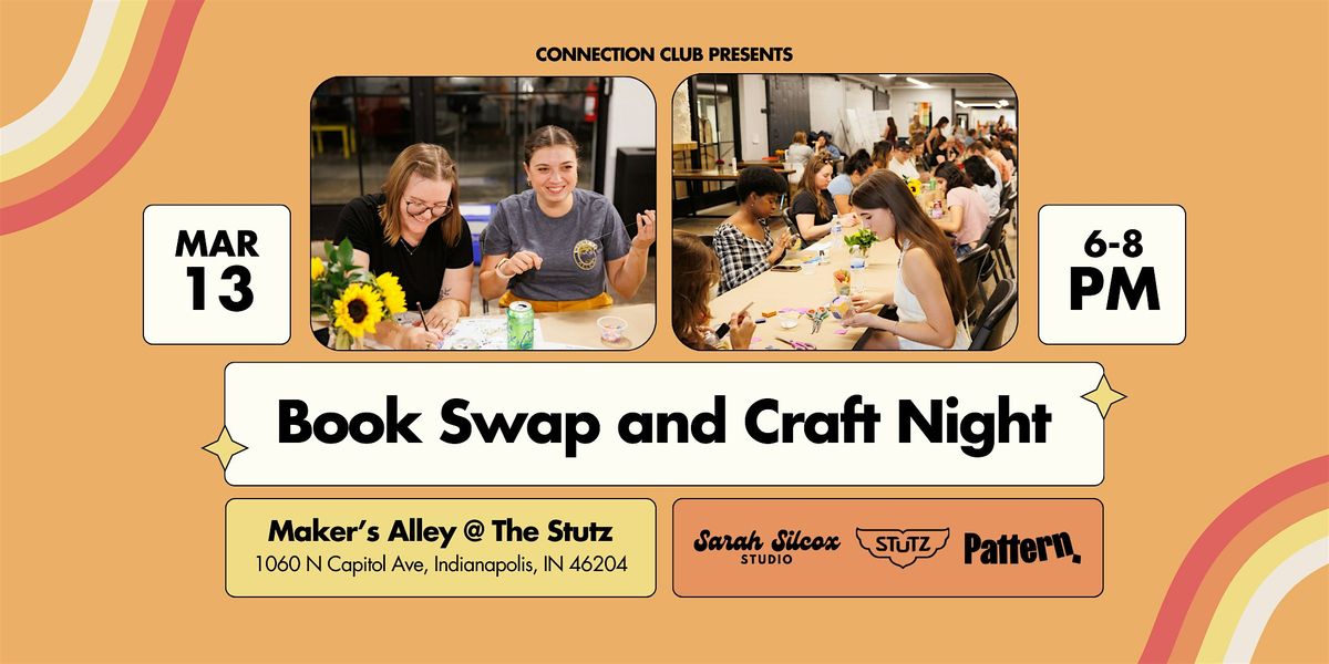 Connection Club Book Swap and Craft Night