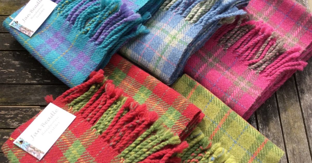 Table Loom Weaving: Tartan Special 