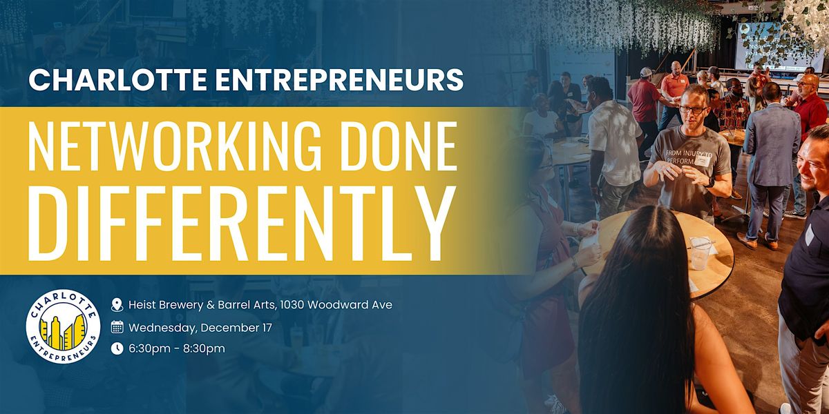 January Networking with Charlotte Entrepreneurs