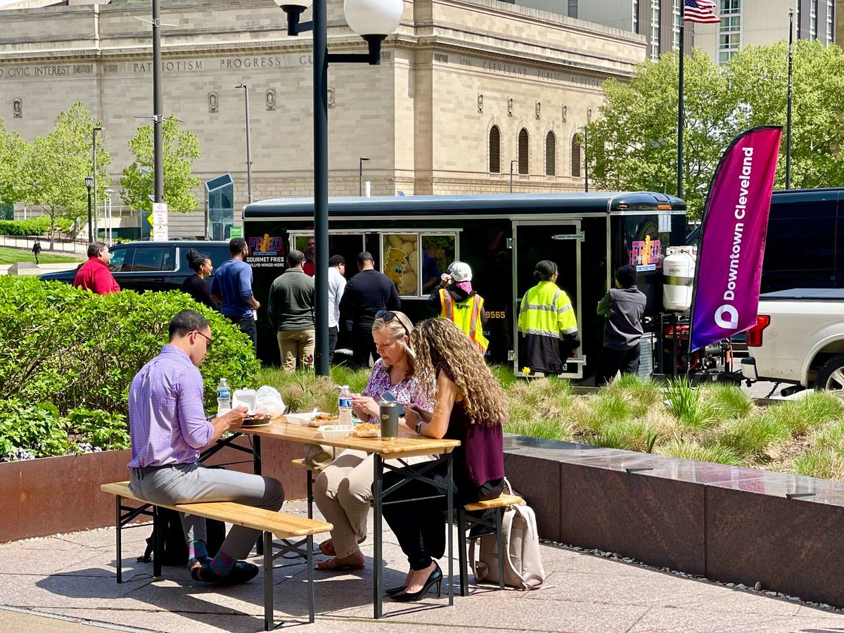 Food Truck Tuesday, Mall A, Cleveland, 18 June 2024