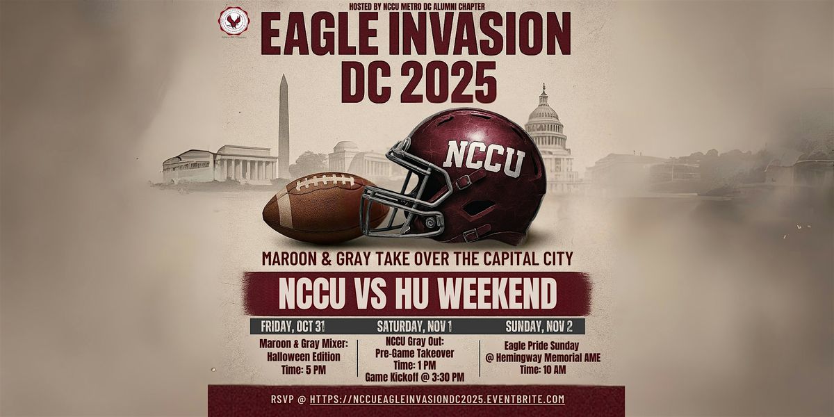 The Eagle Invasion: DC 2025