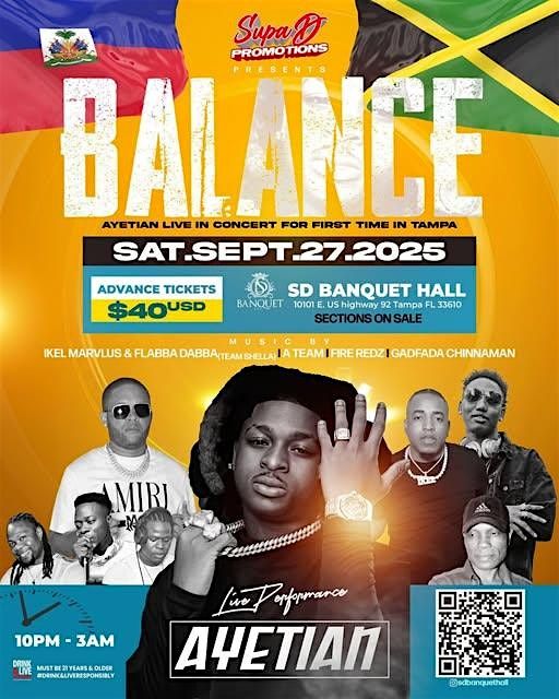 AYETIAN LIVE IN TAMPA -BALANCE