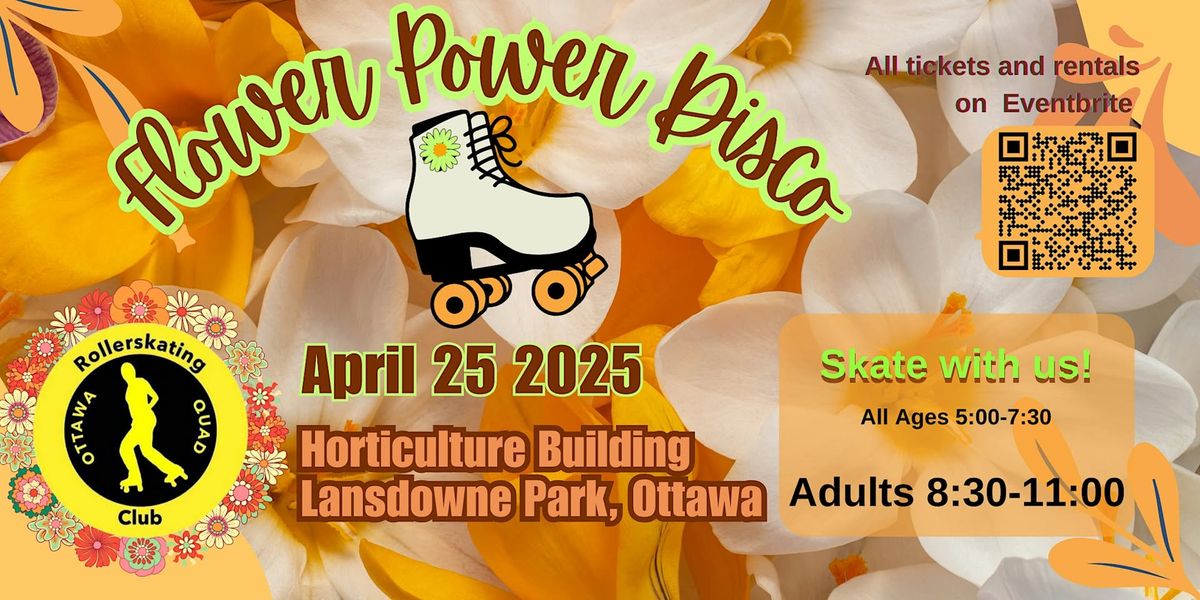 Flower Power Roller Party 2025 - Adult Session