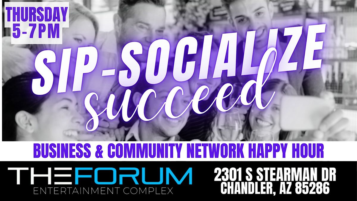 Sip-Socialize, Succeed