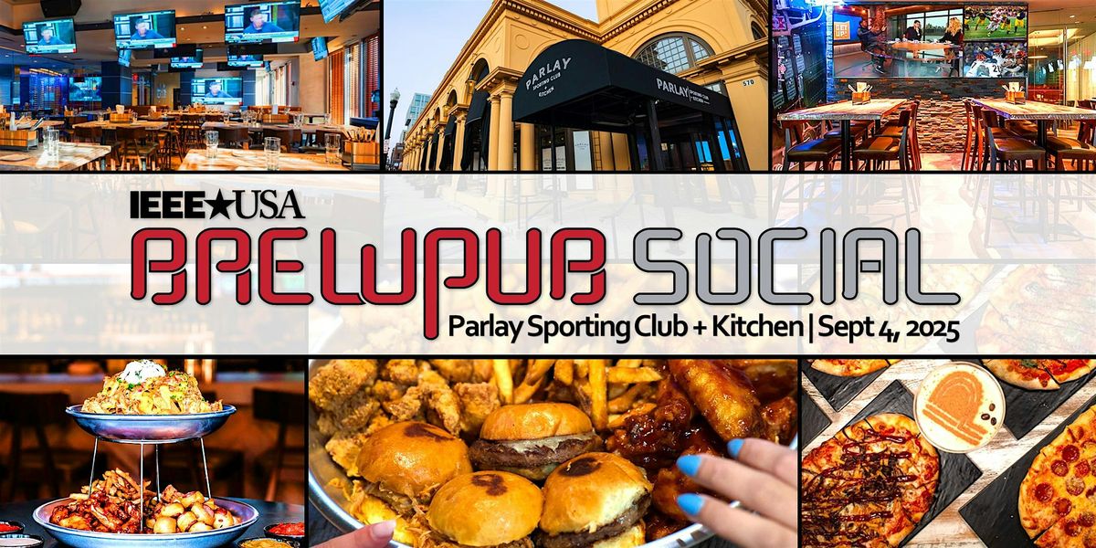 IEEE-USA BrewPub Social - Columbus, Ohio