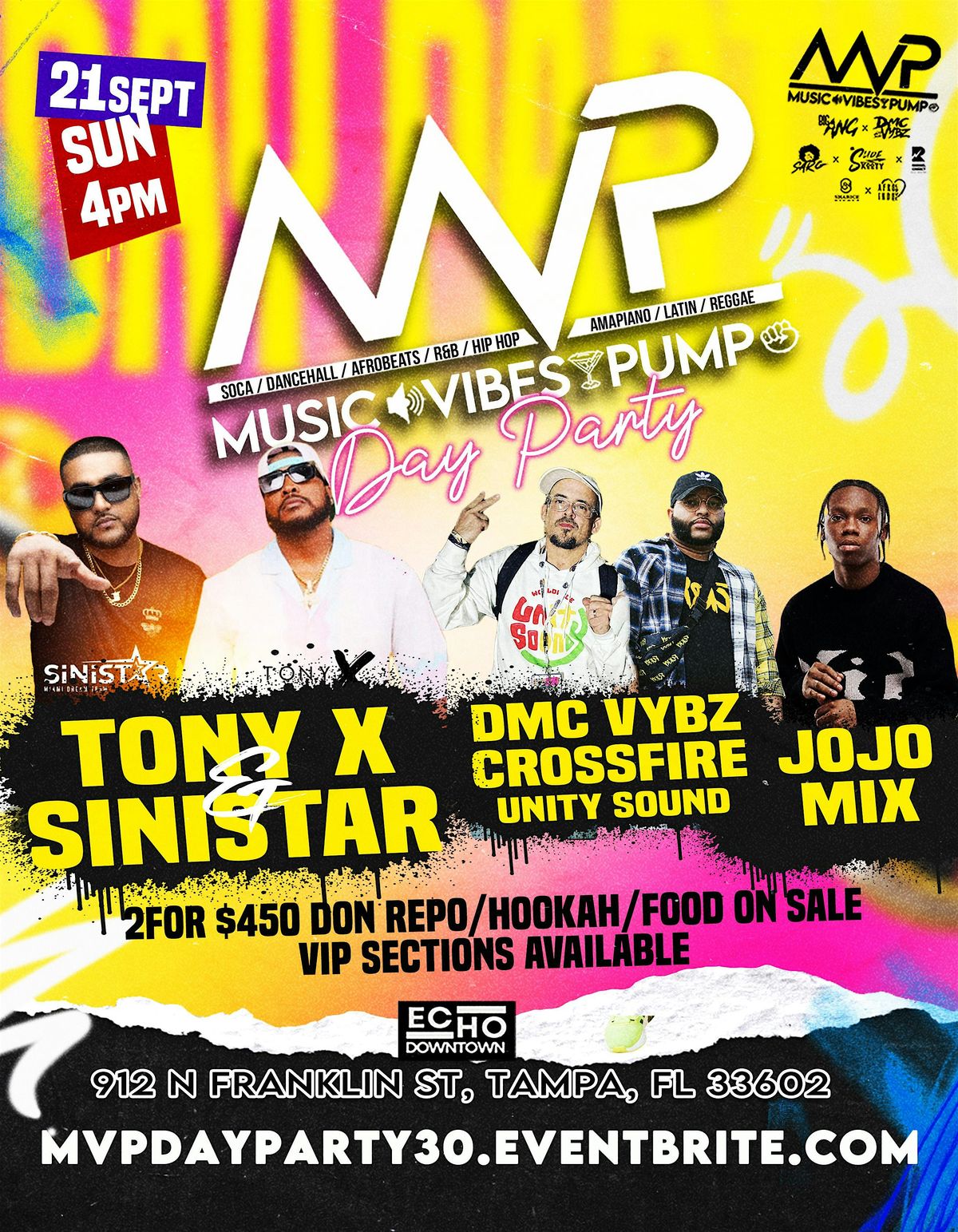 MVP Day Party ft. TONY X & SINISTAR