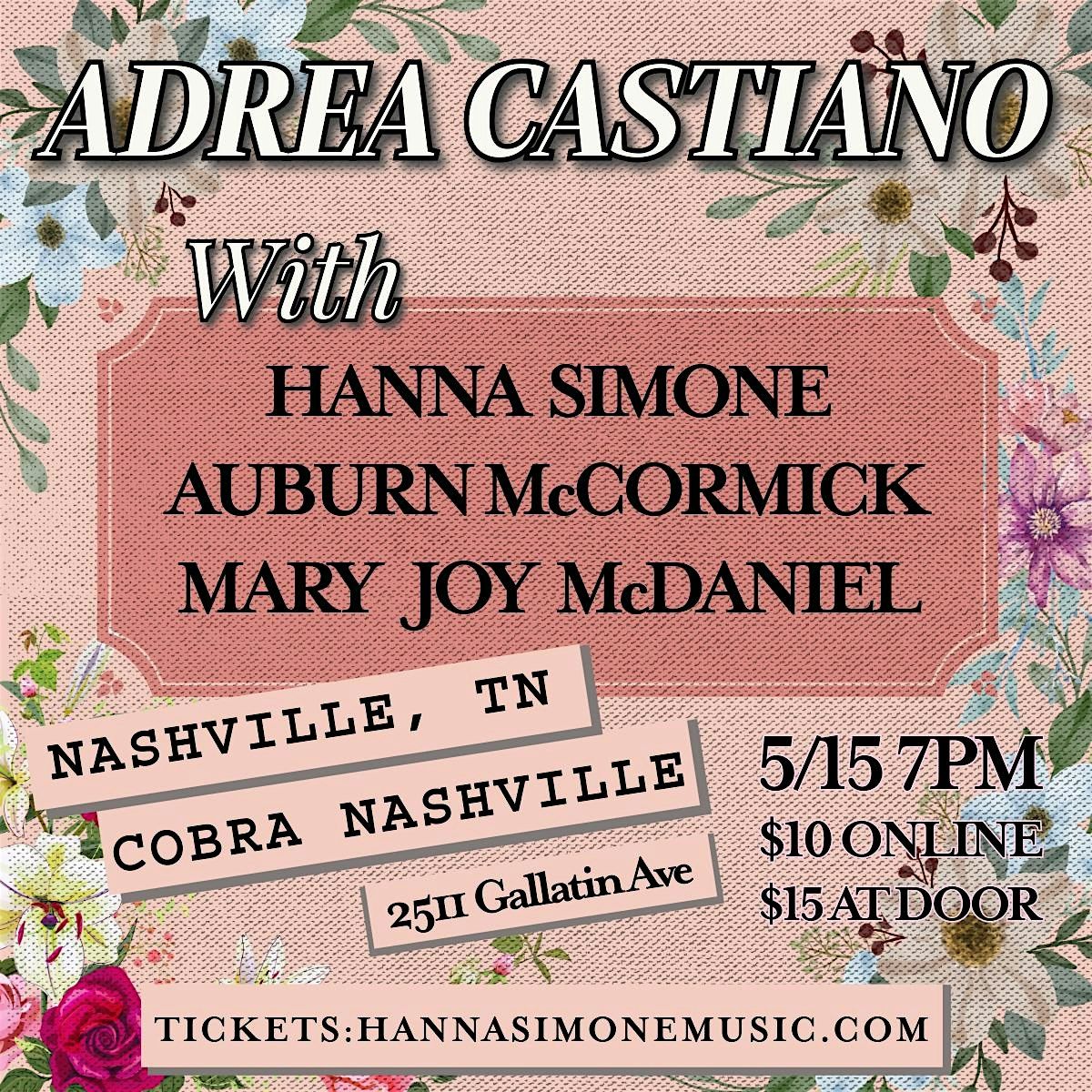 Venue: Adrea Castiano | Hanna Simone | Auburn McCormick | Mary Joy McDaniel