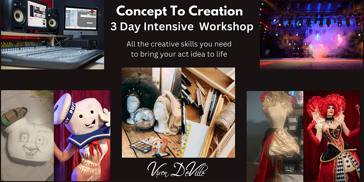 Concept To Creation - 3 Day Intensive  Act Development Workshop 2025