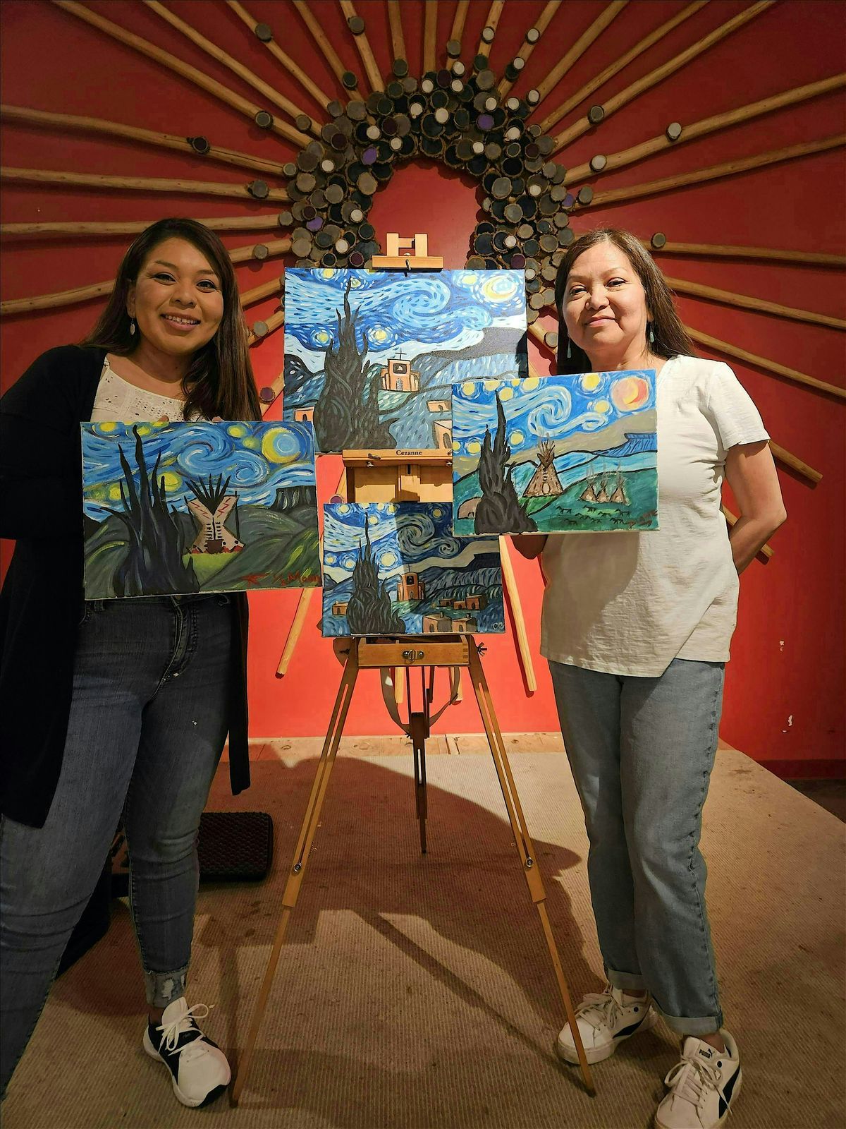 Paint Sip Chill | \u201cStarry Night in Santa Fe\u201d