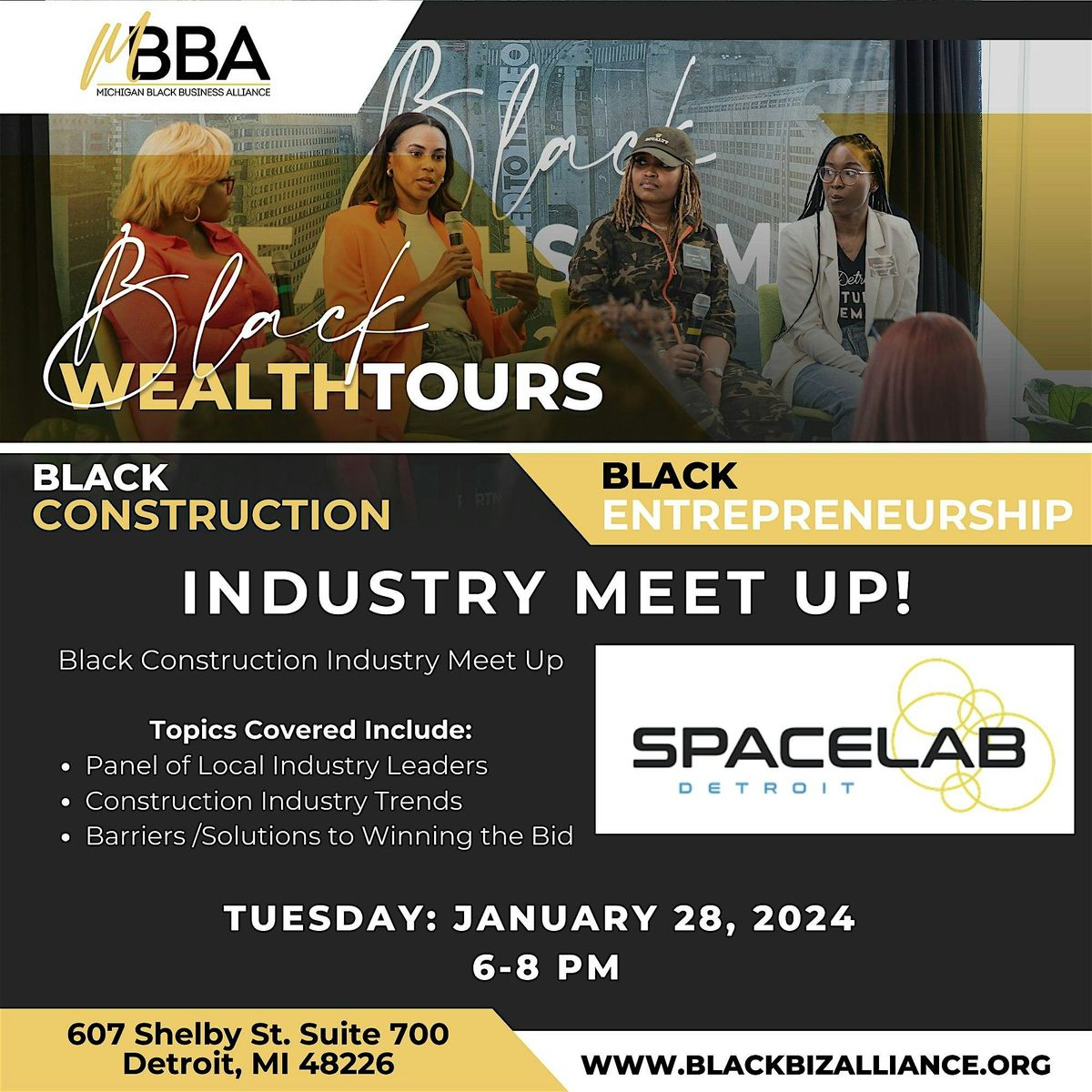 Black Wealth Tour: Black Construction Industry Meet Up