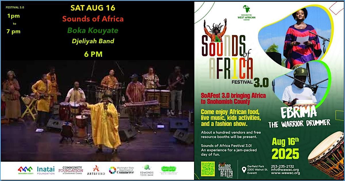Sounds of Africa Presents ... Boka Kouyate "Djeliyah Band"