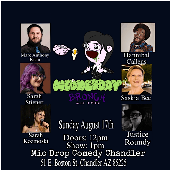 WEDNESDAY COMEDY BRUNCH