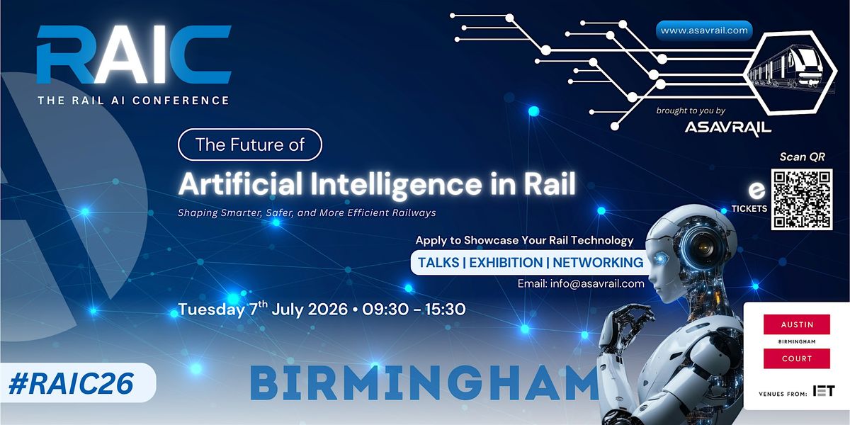 RAIC 2026 \u2013 The Rail AI Conference