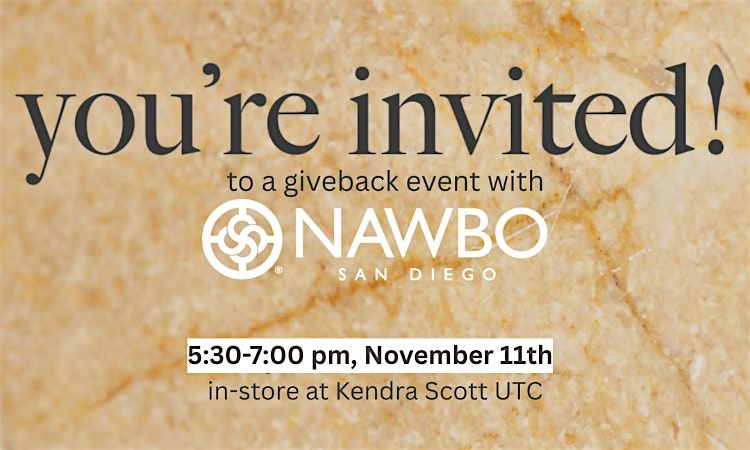 NAWBO Give Back Event at Kendra Scott