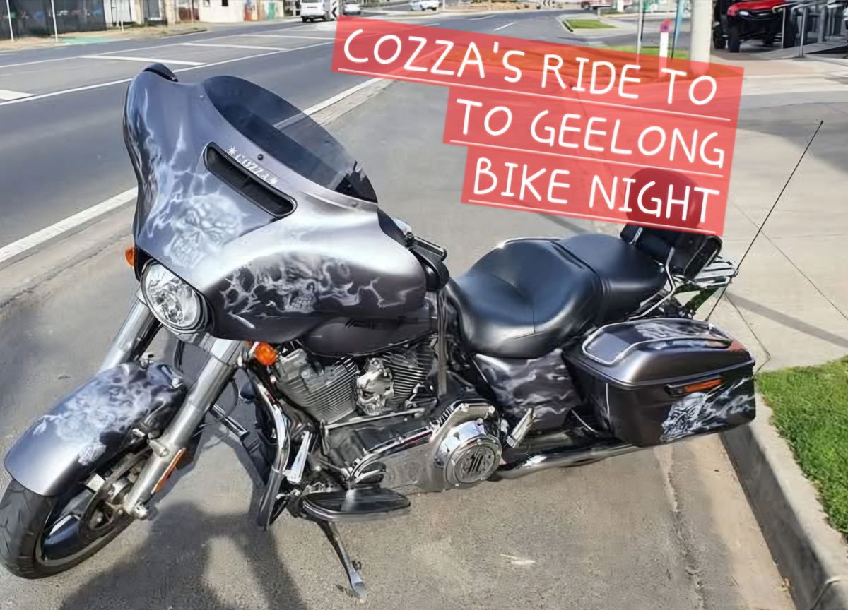 Cozza's Ride to Geelong Bike Night