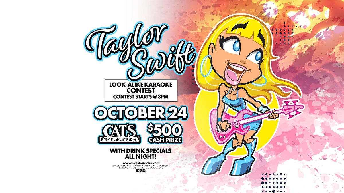 Taylor Swift Look-Alike Karaoke Contest