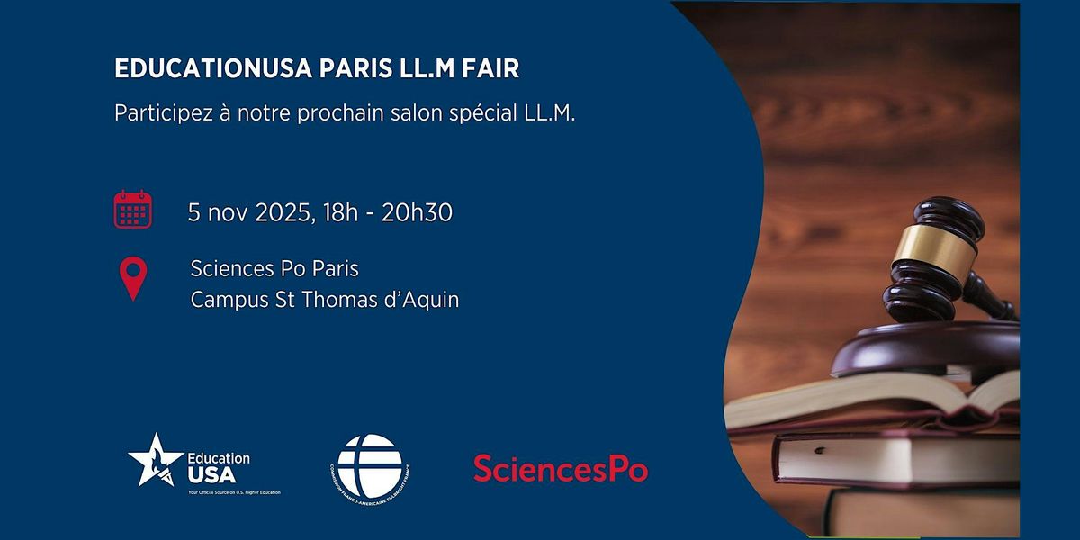 EducationUSA Paris LL.M. Fair 2025