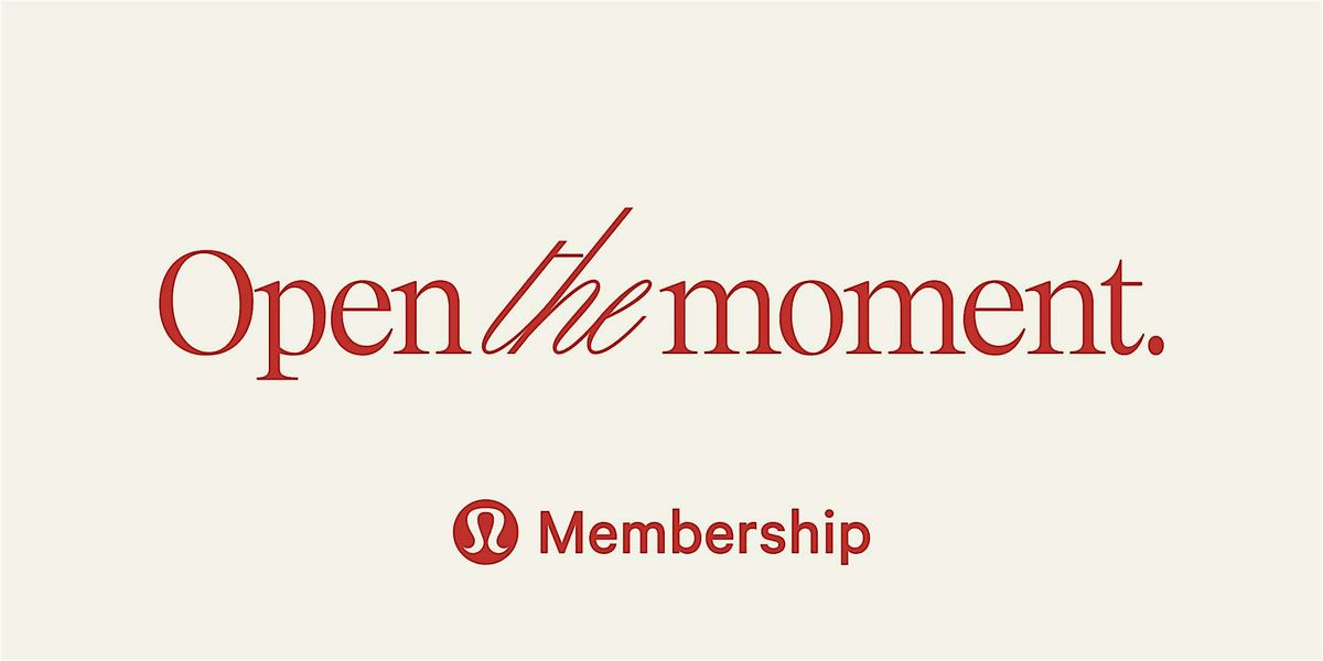 lululemon Members\u2019 Holiday Shop at lululemon Abbot Kinney