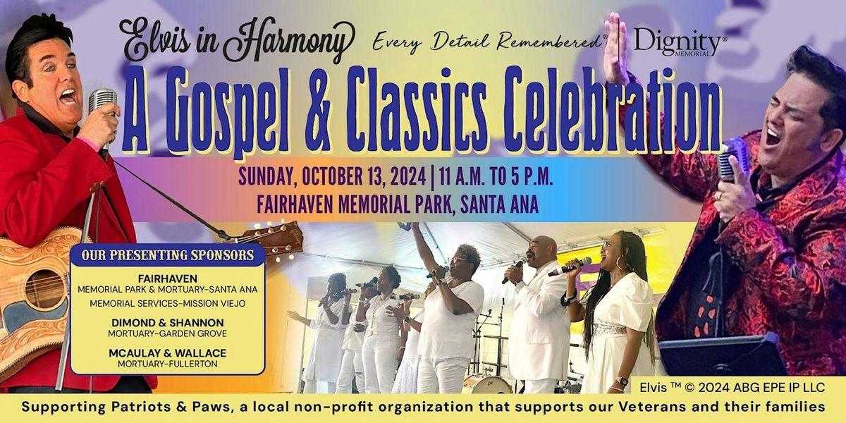 Elvis in Harmony: A Gospel & Classics Celebration