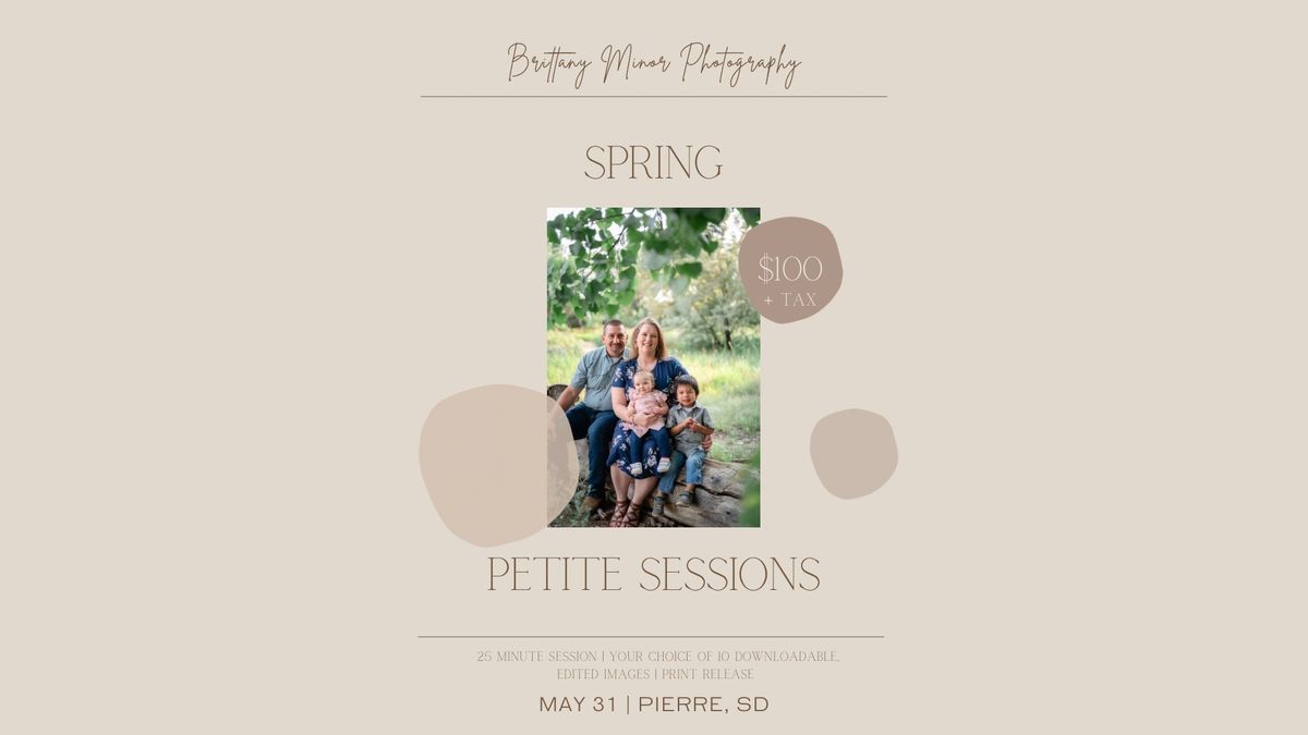 Petite Family Sessions | Brittany Minor Photography