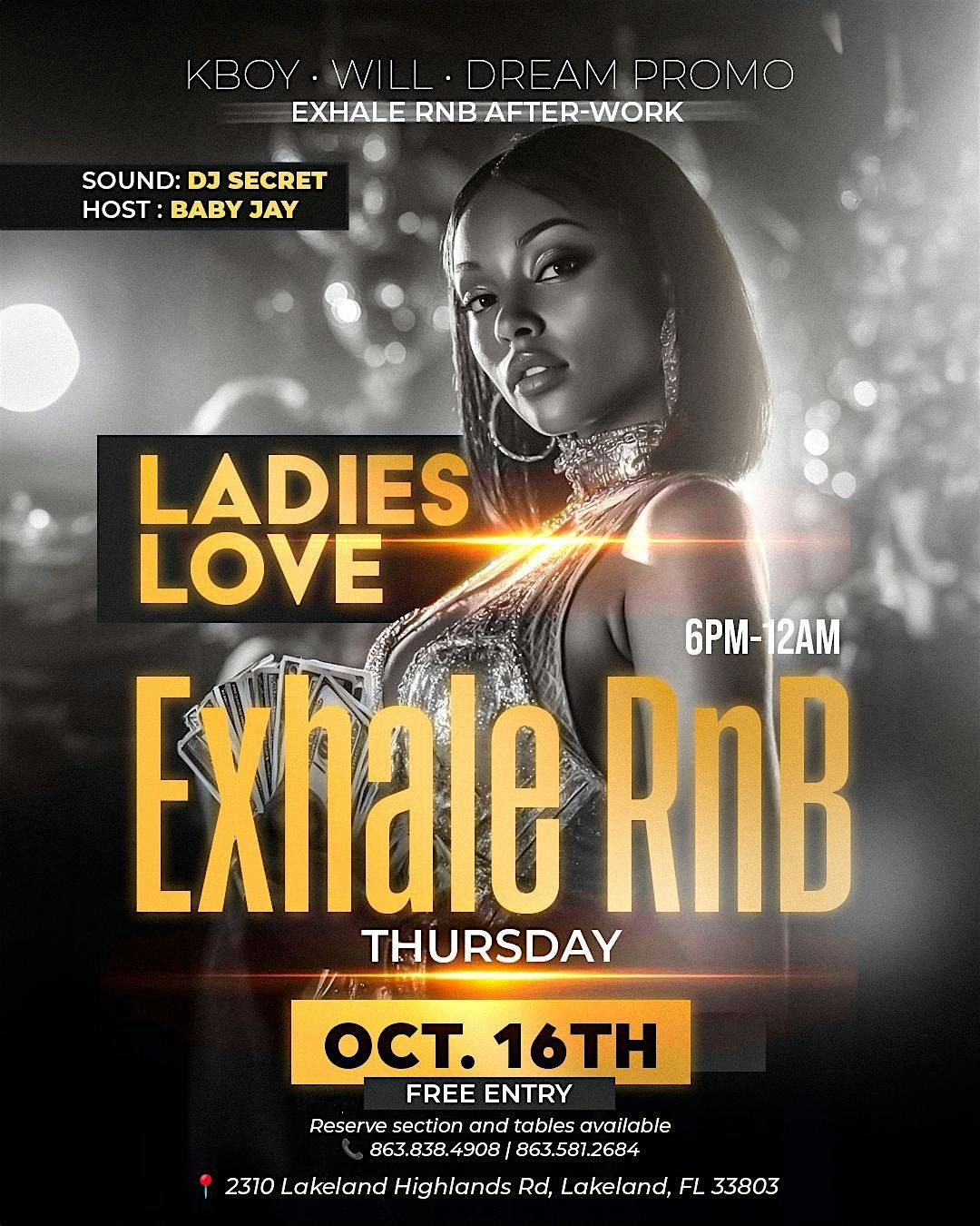 OCTOBER EXHALE RNB AFTER-WORK