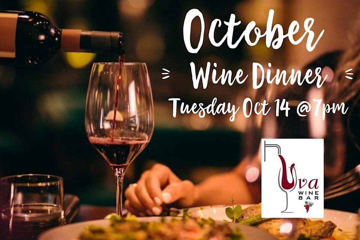 October Wine Tasting &  Dinner