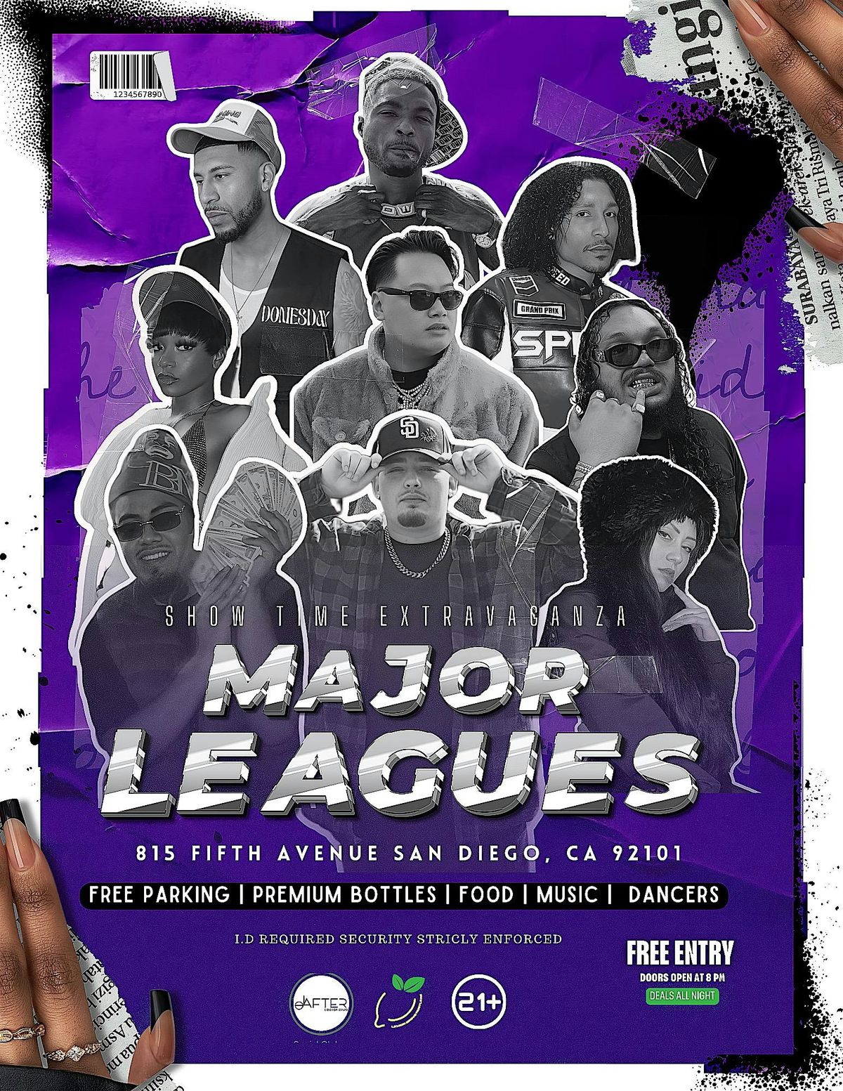 MAJOR LEAGUES HIP HOP\/RAP EVENT