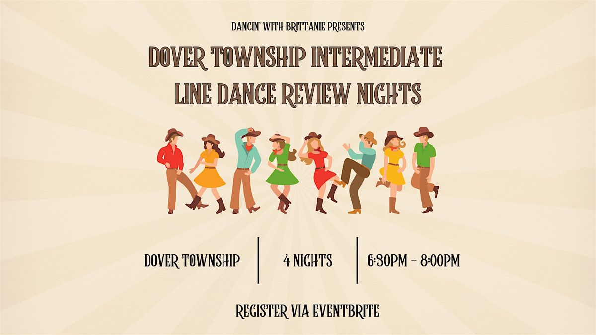 Dover Township Intermediate Line Dance Review Nights