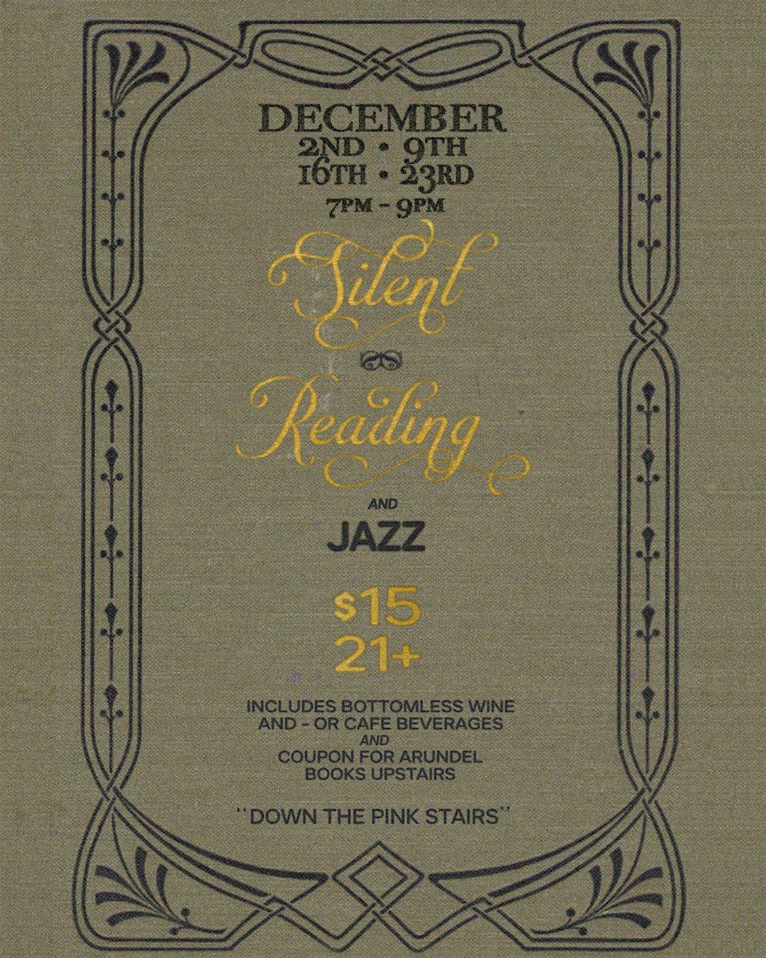 SILENT READING & JAZZ: wine bar & coffee