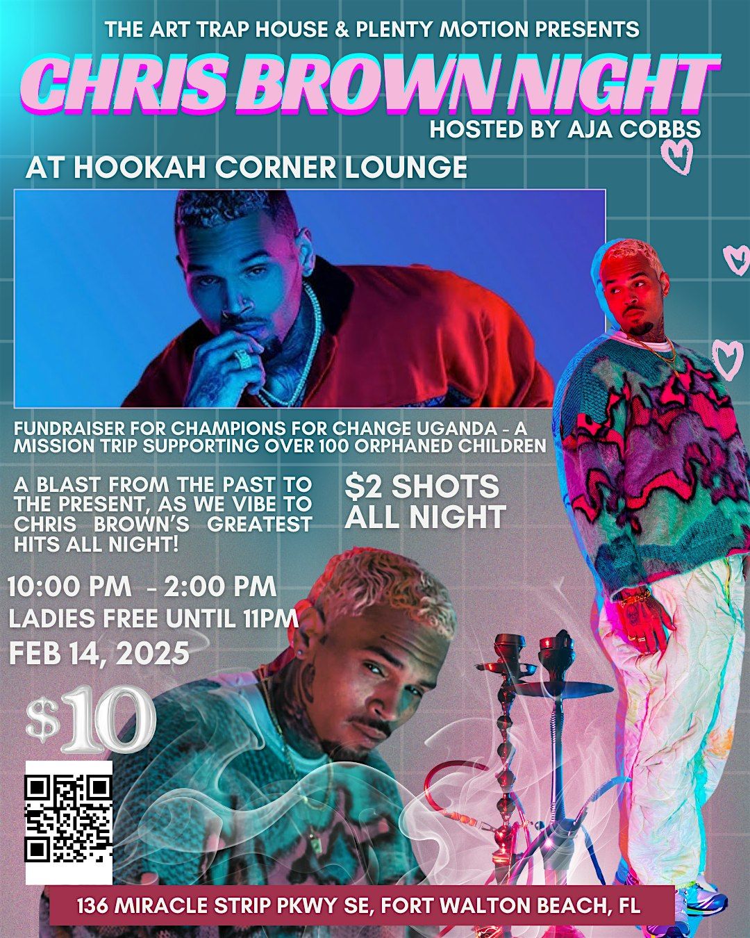 Chris Brown Night at Hookah Corner Lounge