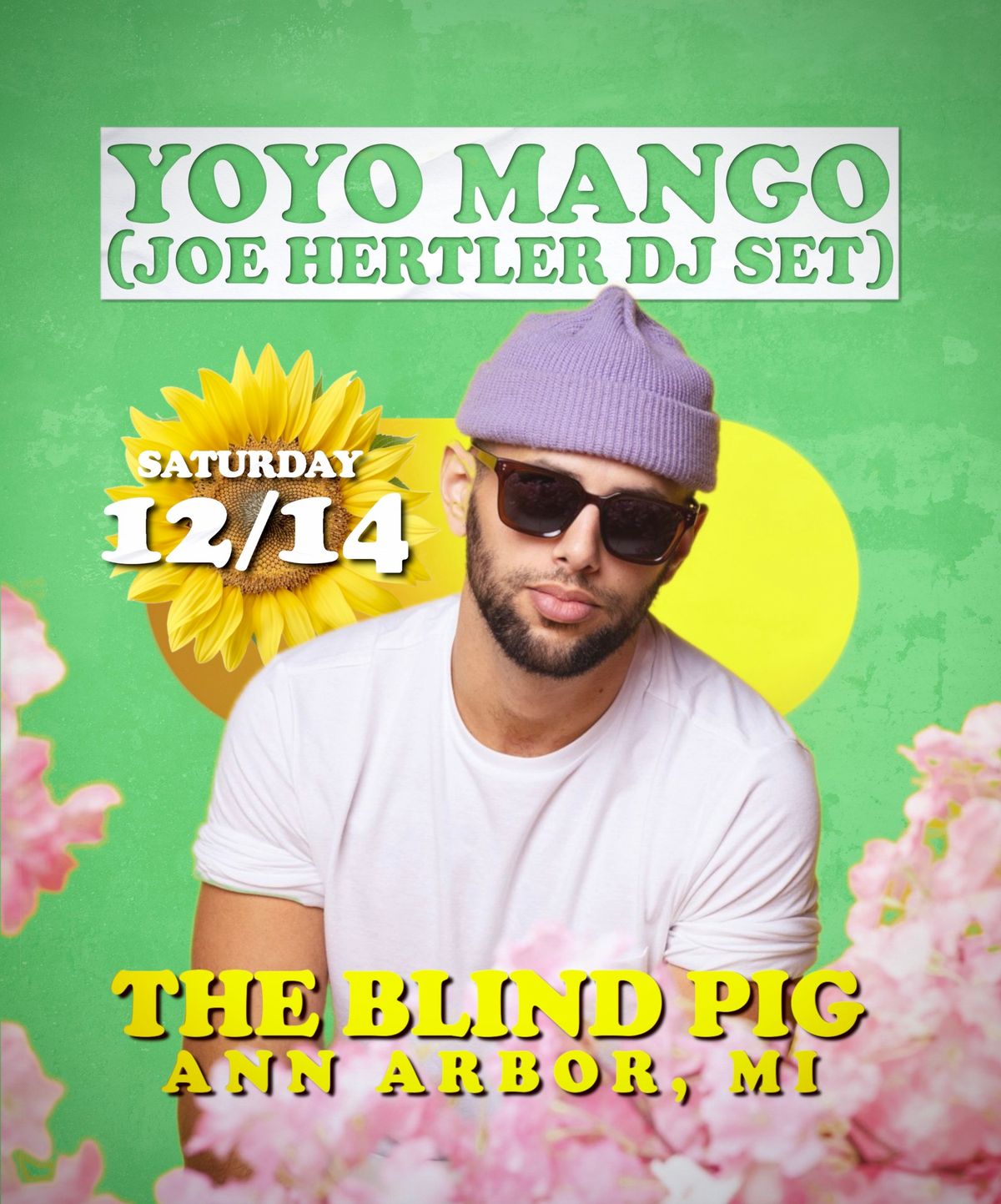 YoYo Mango (Joe Hertler DJ Set) @ The Blind Pig | 12\/14