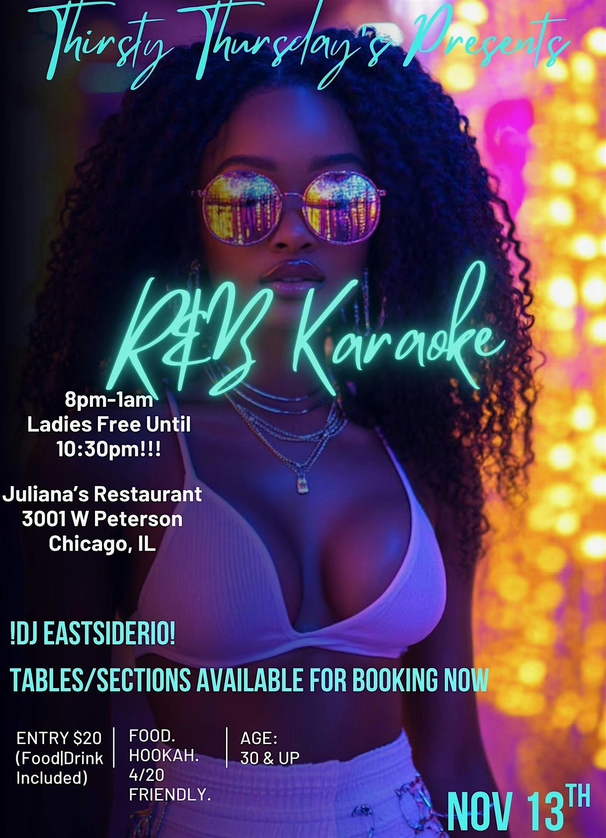 Thirsty Thursday R&B Karaoke