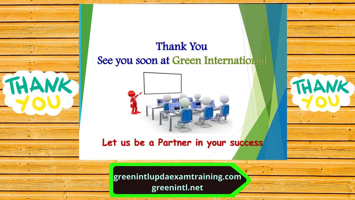 LEED GA Training@GreenIntl,Chennai.
