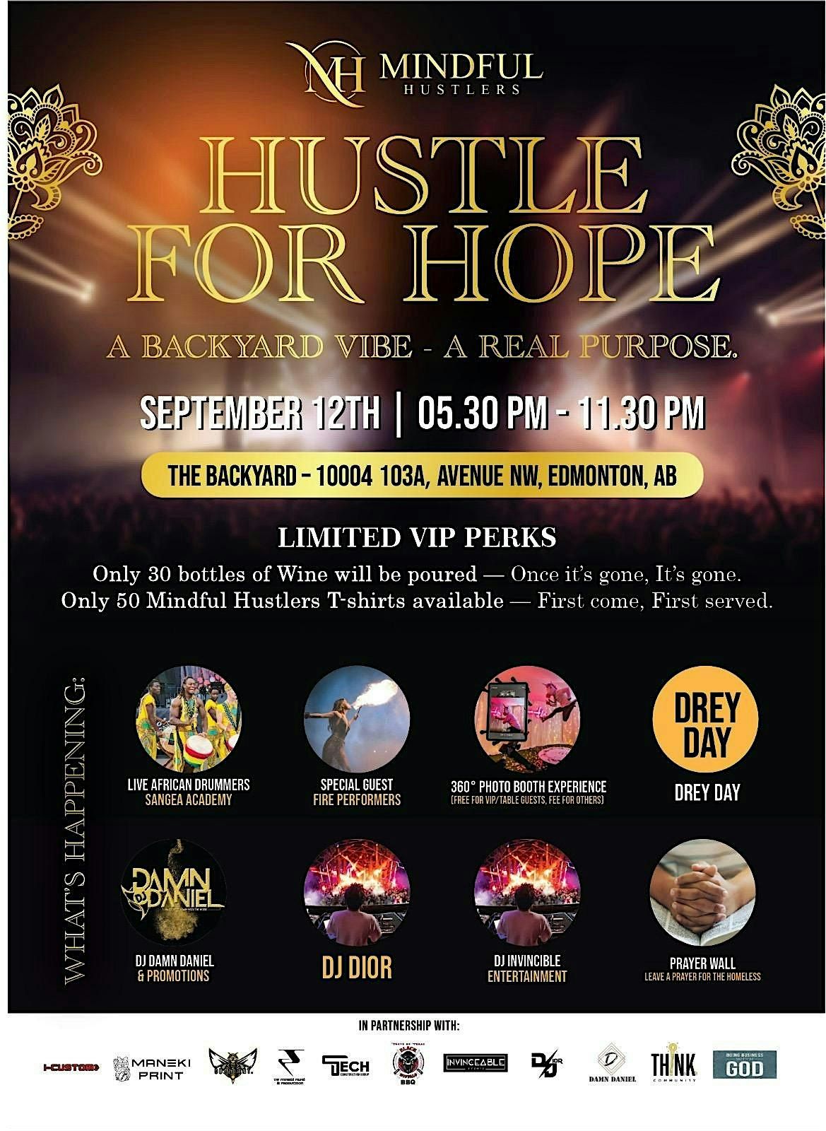 Hustle for Hope - Fundraiser Event