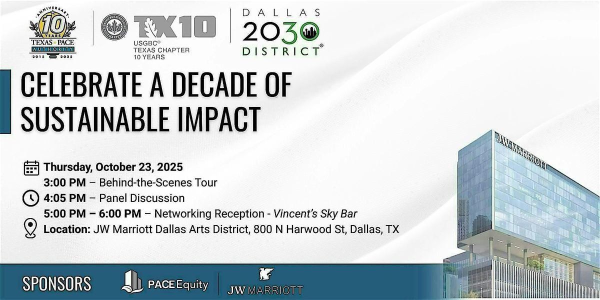 Celebrate a Decade of Sustainable Impact