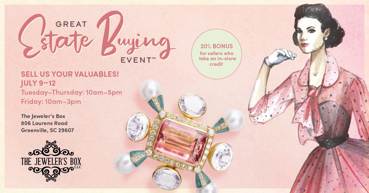 Great Estate Buying Event - The Jewelers Box