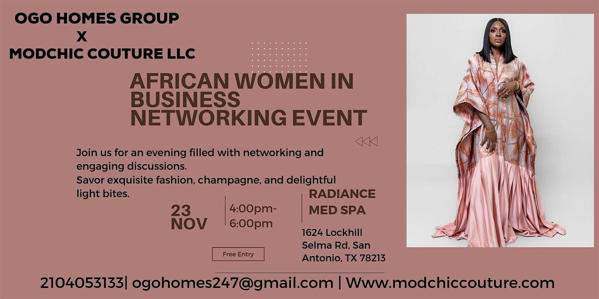 African Women in Business Networking Event