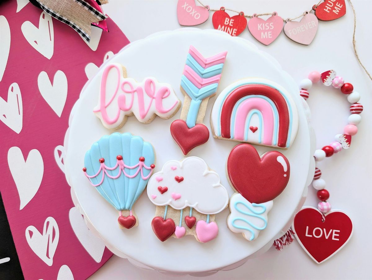 Love is in the Air Cookie Decorating Class at Lottie Lane