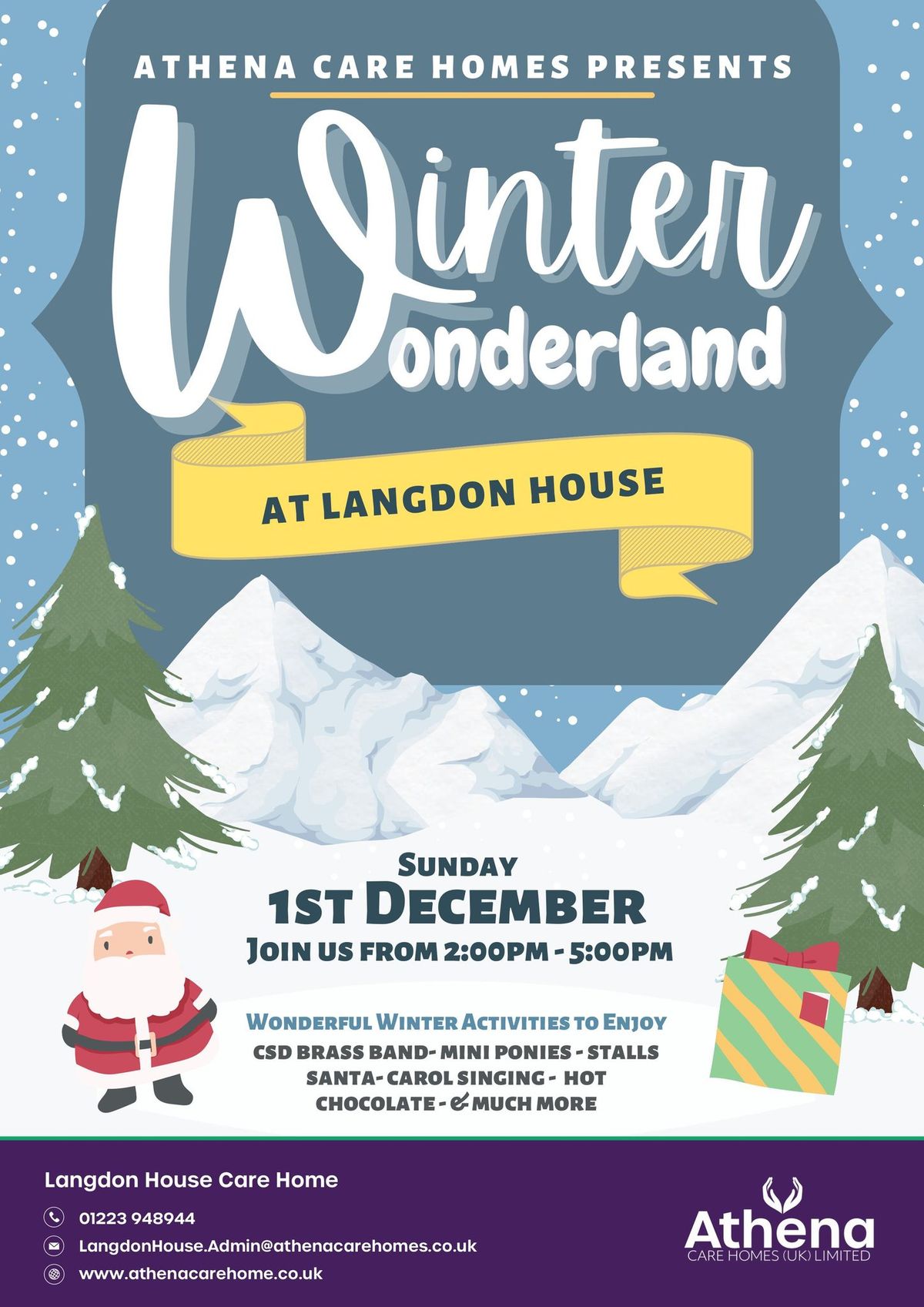 Winter Wonderland, Christmas Fayre!