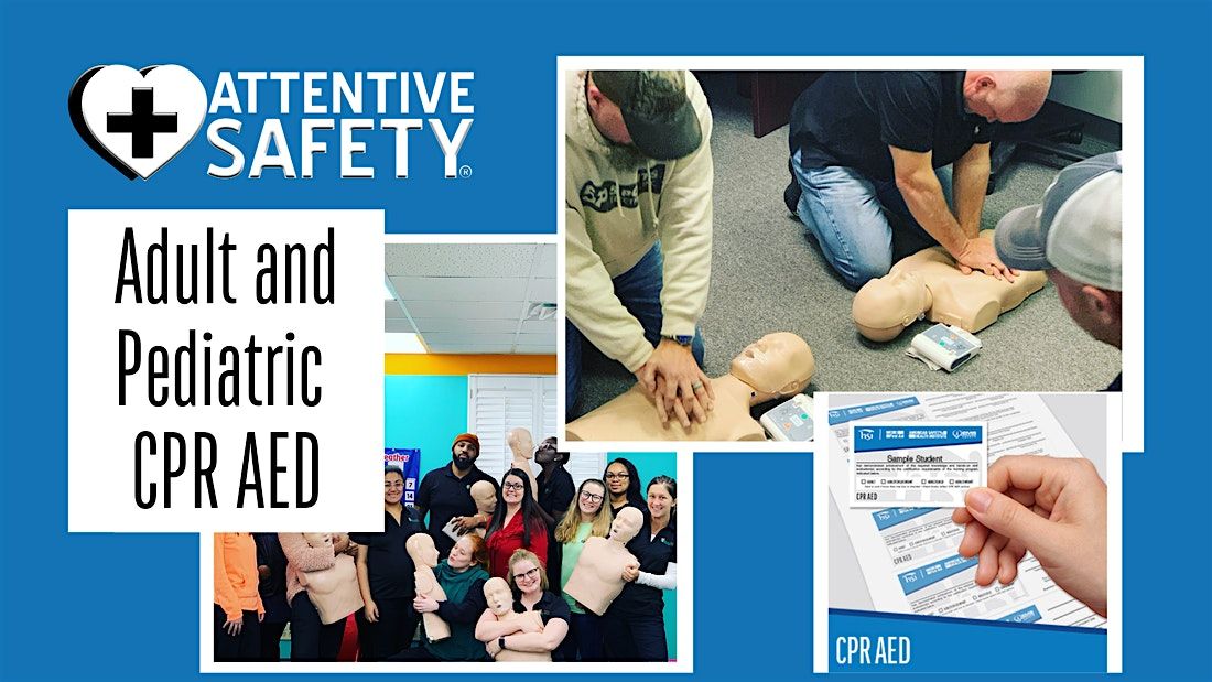 Adult and Pediatric CPR AED