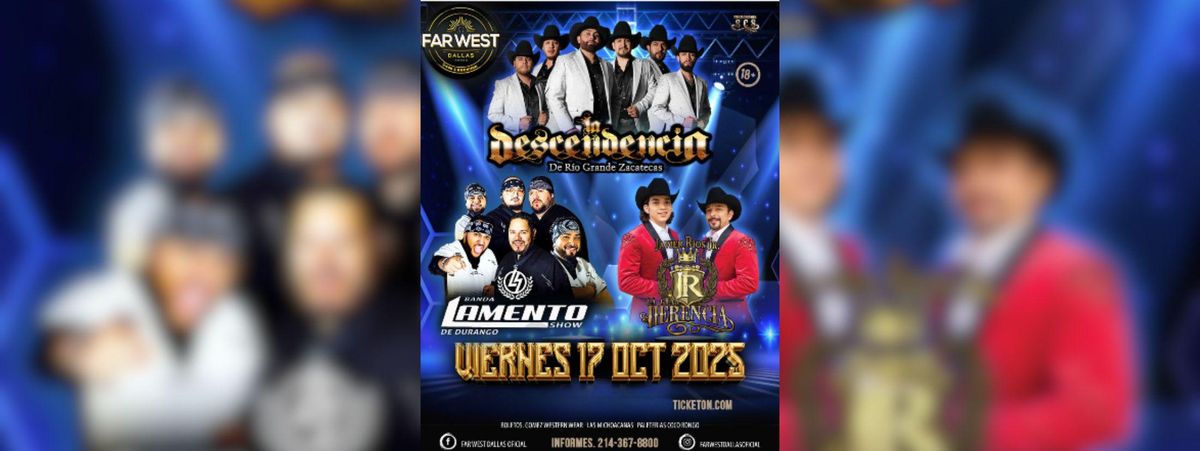LA DESCENDENCIA, BANDA LAMENTO & JAVIER RIOS JR