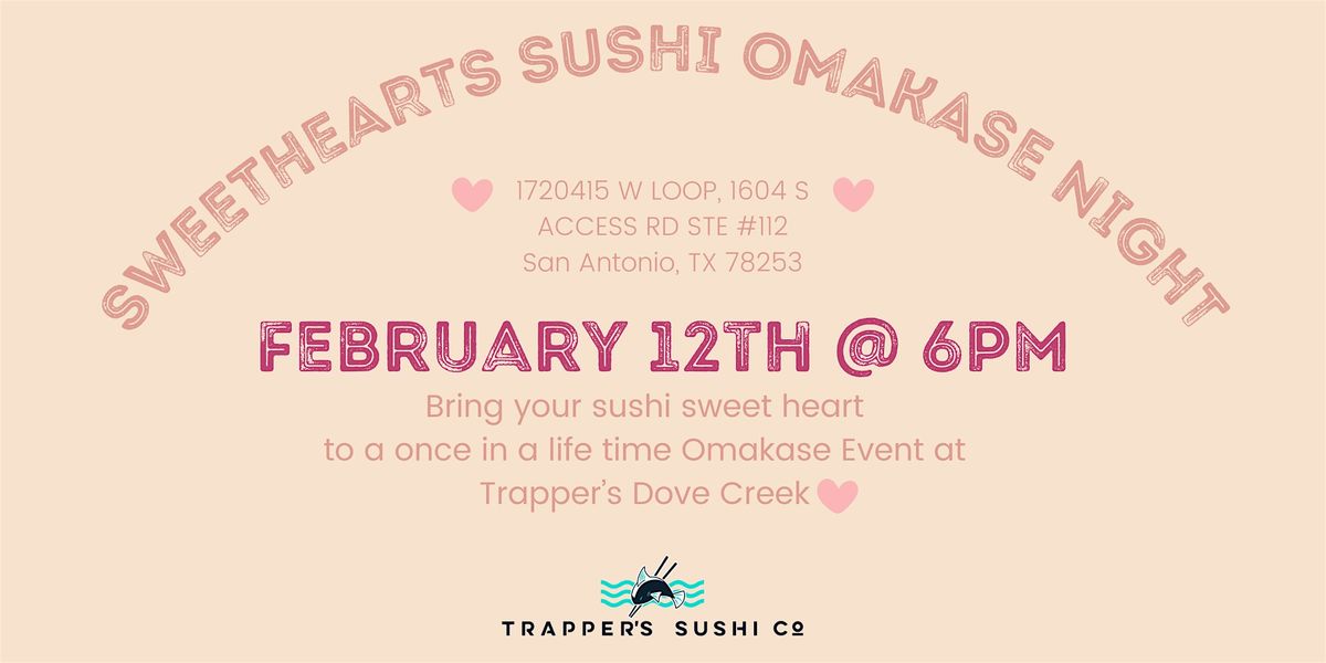 Copy of Sweethearts Sushi Omakase Night