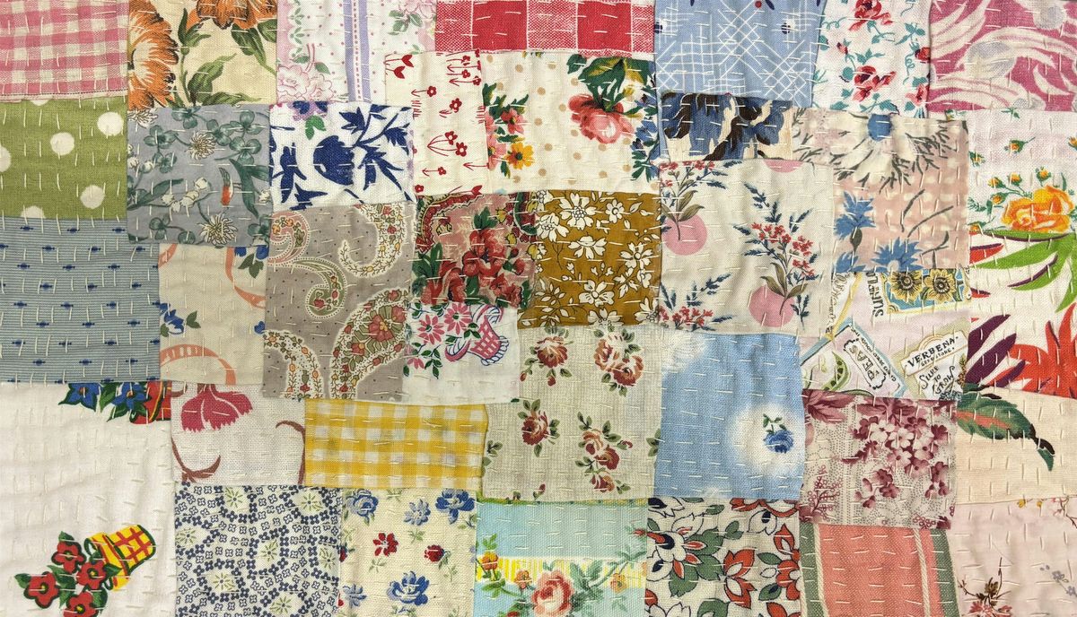 Quilt Club at the Library - Let's Try Kantha Quilting