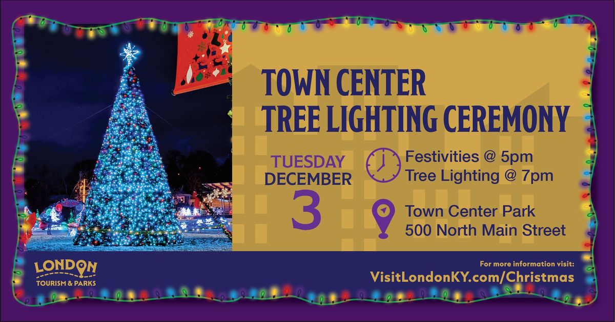 Town Center Christmas Tree Lighting 