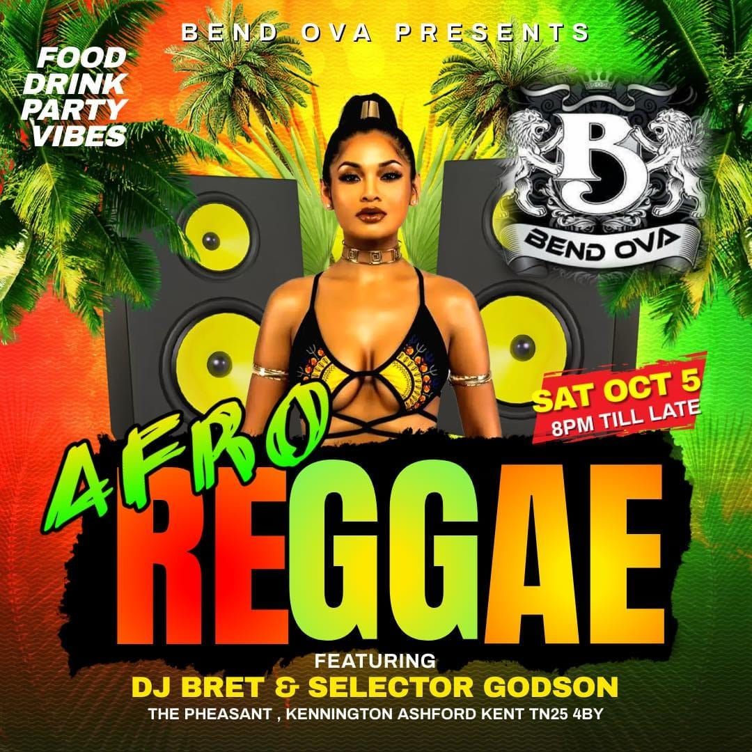 Reggae Night at The Pheasant with BEND OVA! 