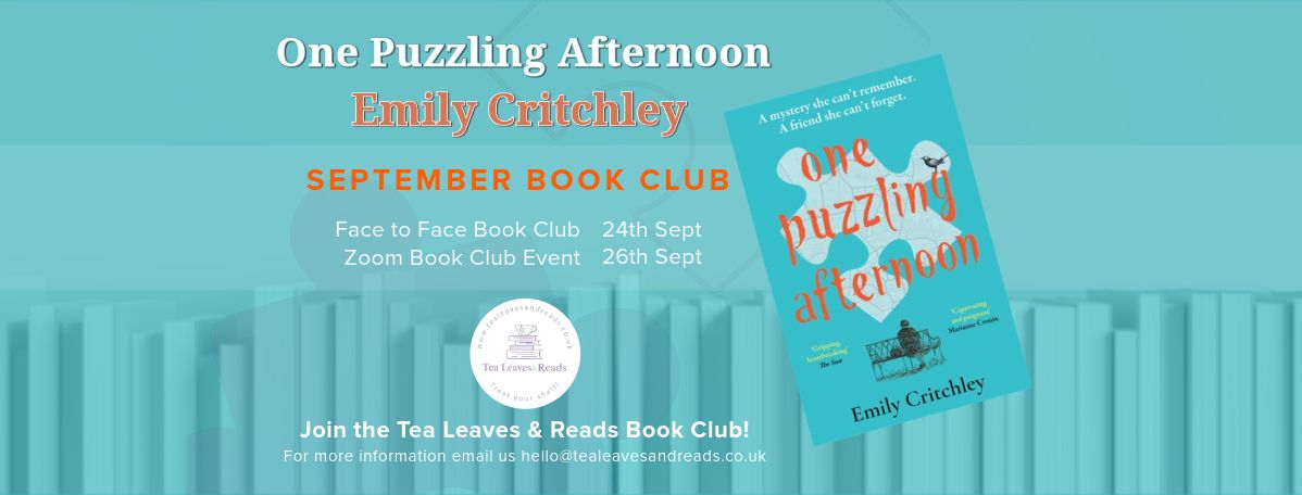 September'24 Book Club: One Puzzling Afternoon by Emily Critchley